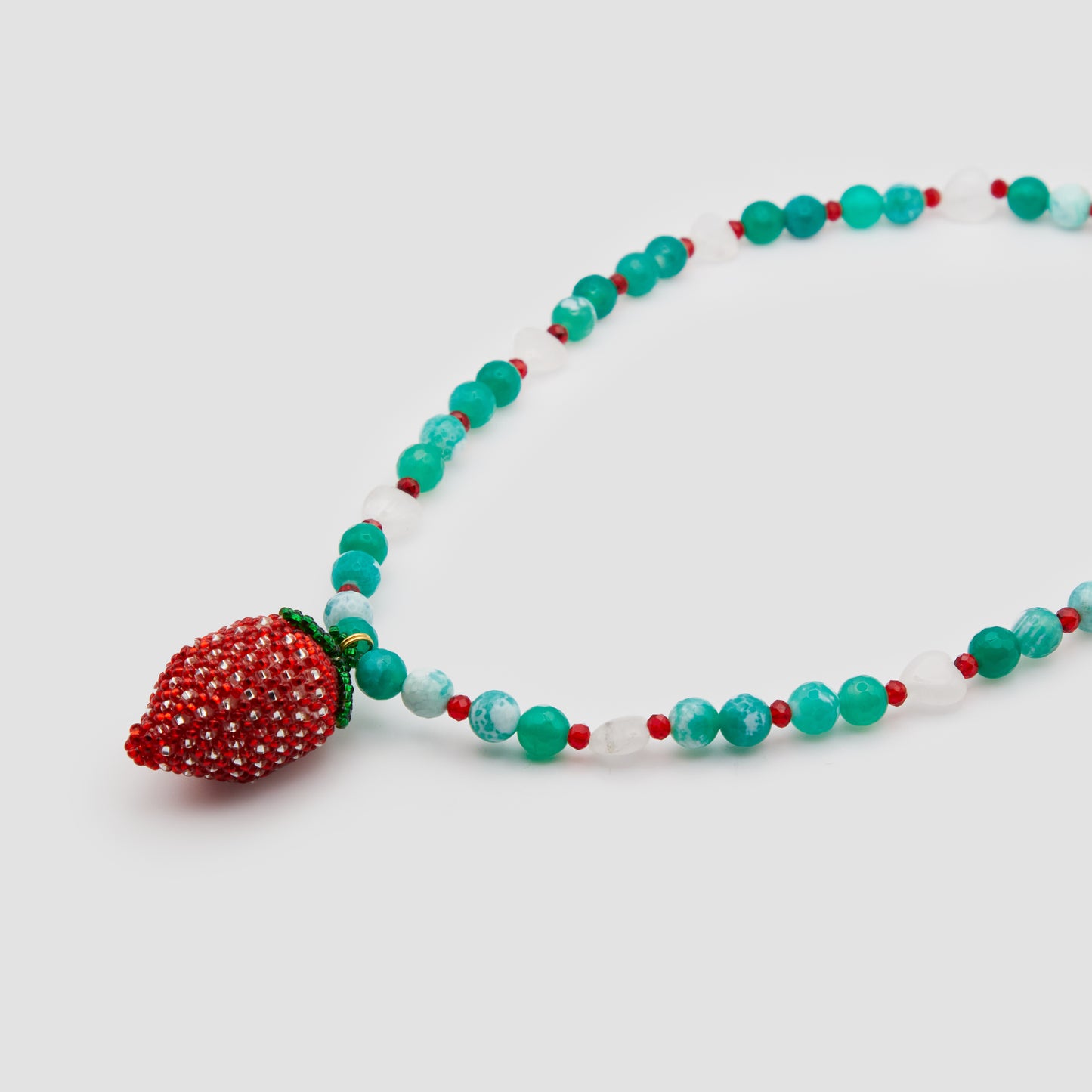 COLLAR FRESA AGUAMARINA