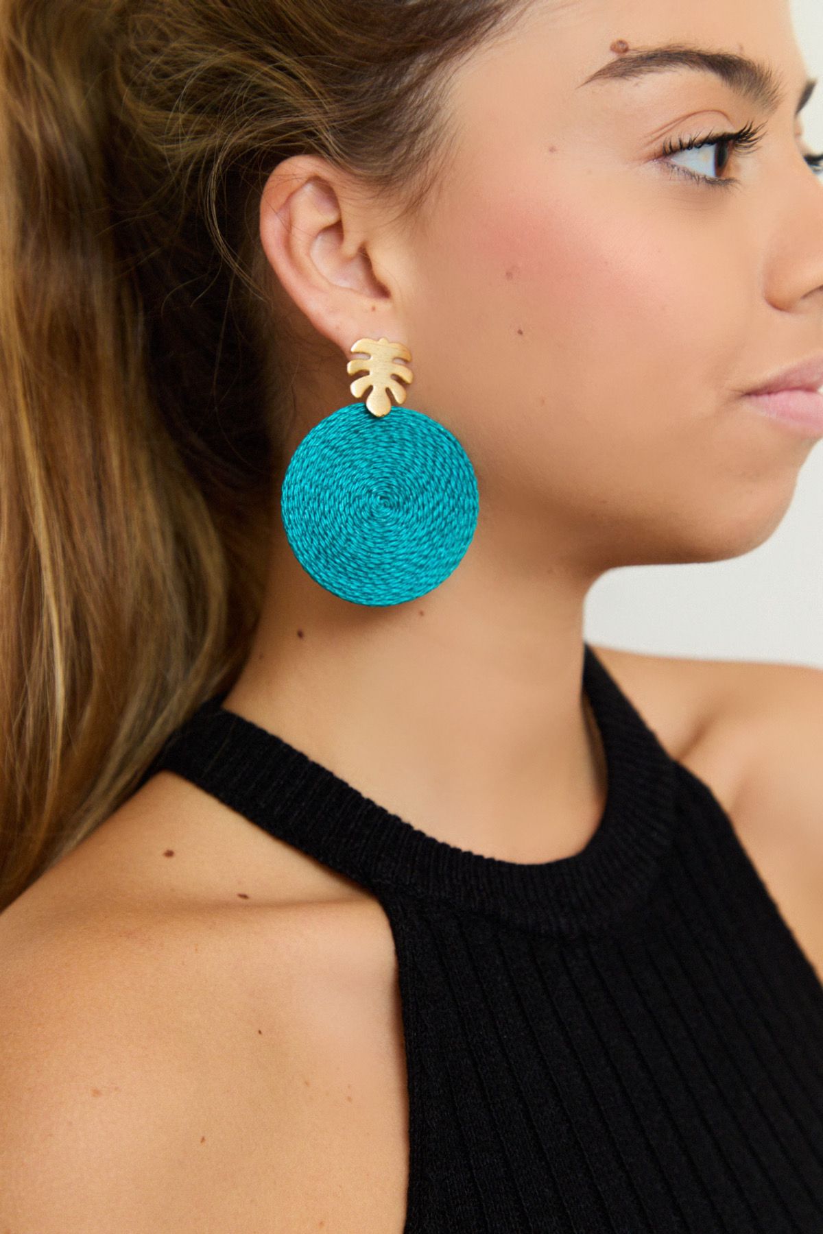 BLUE TERLENKA EARRINGS