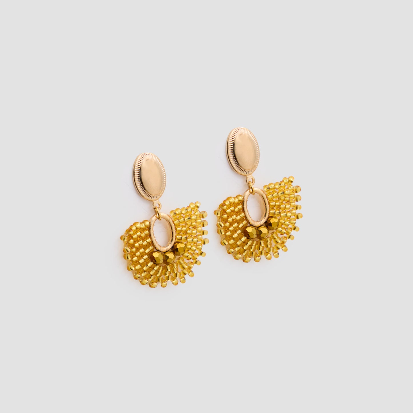 GOLD ABANICO EARRINGS