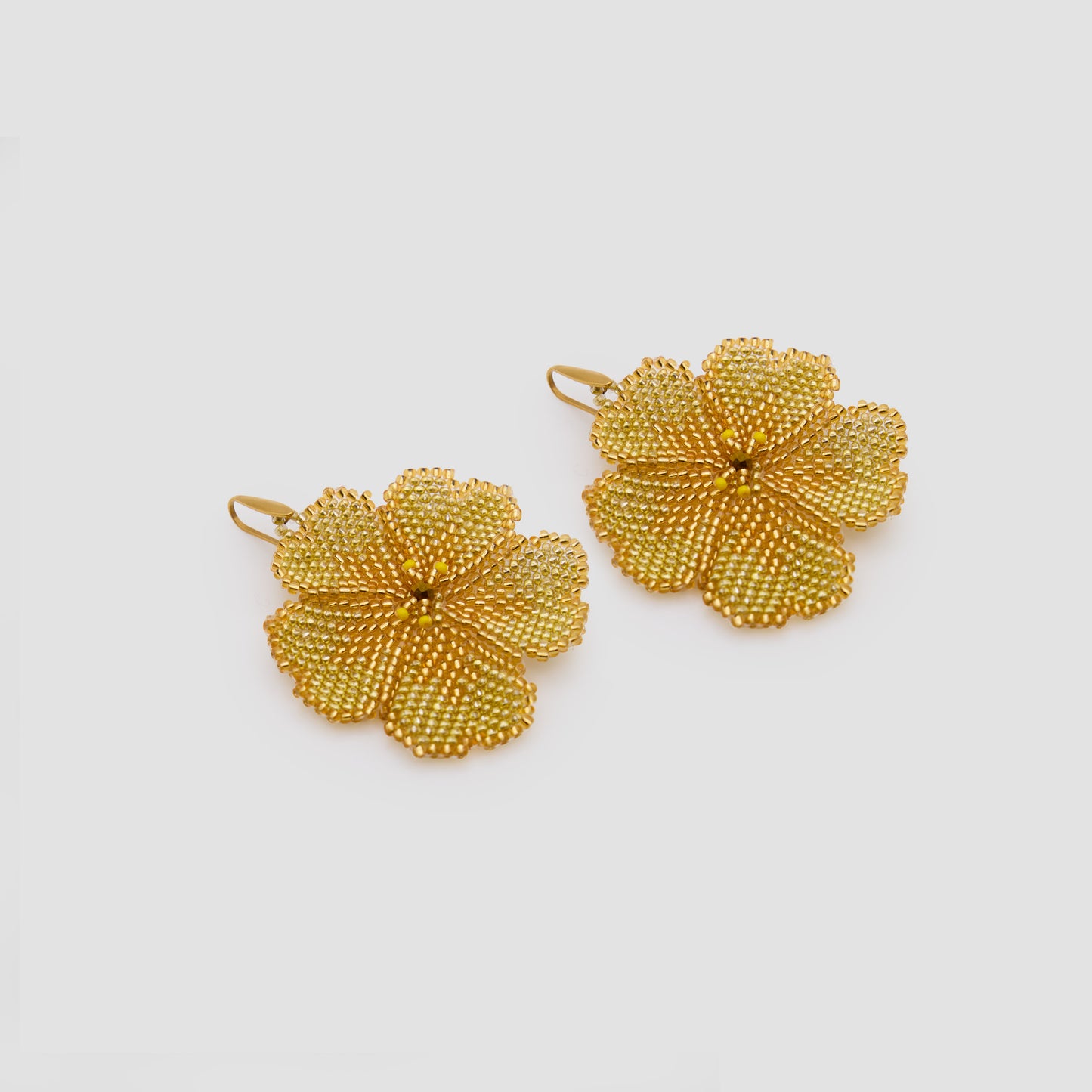 FLOWER EARRING GOLD