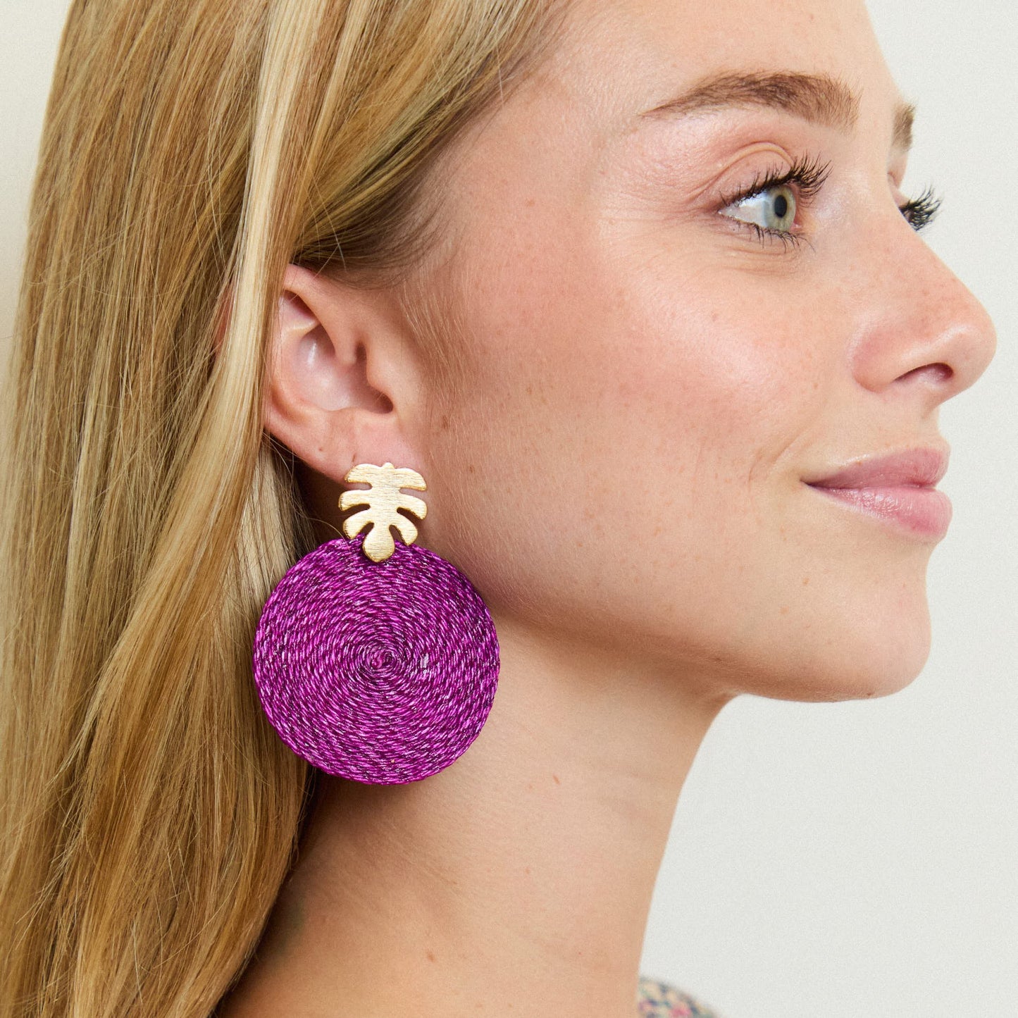 FUCSIA TERLENKA EARRINGS