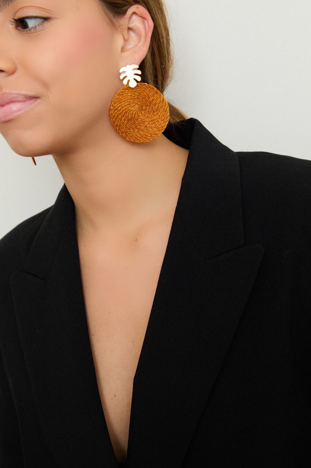 ORANGE TERLENKA EARRINGS