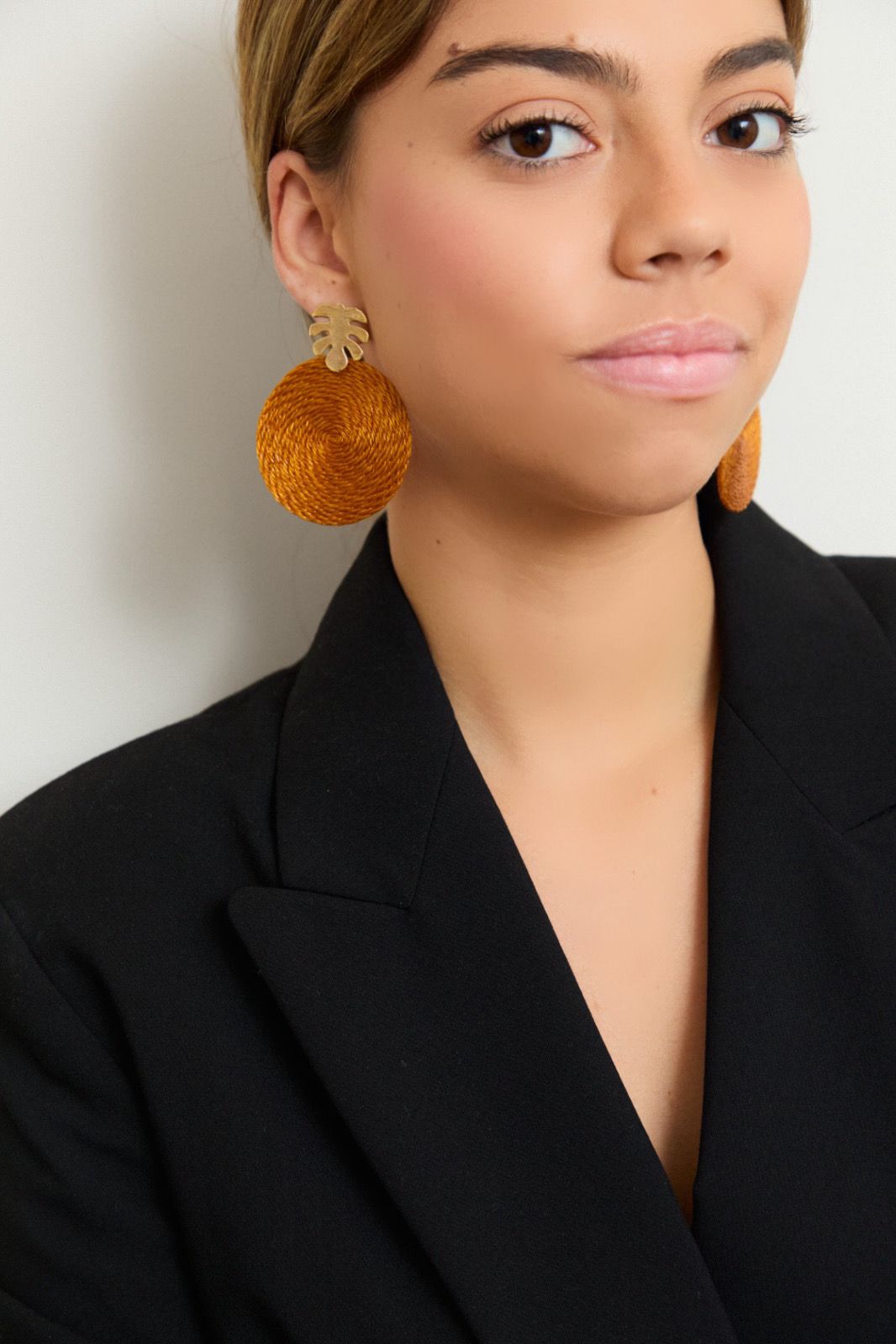 ORANGE TERLENKA EARRINGS