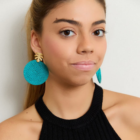 BLUE TERLENKA EARRINGS